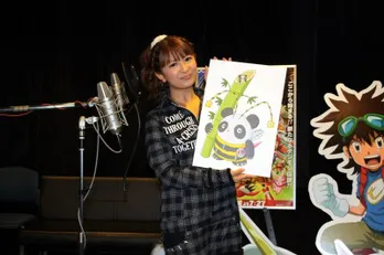 矢口真里が考案したキャラクターが「デジモンクロスウォーズ」に登場! 「自分の性格も少し入れてる」