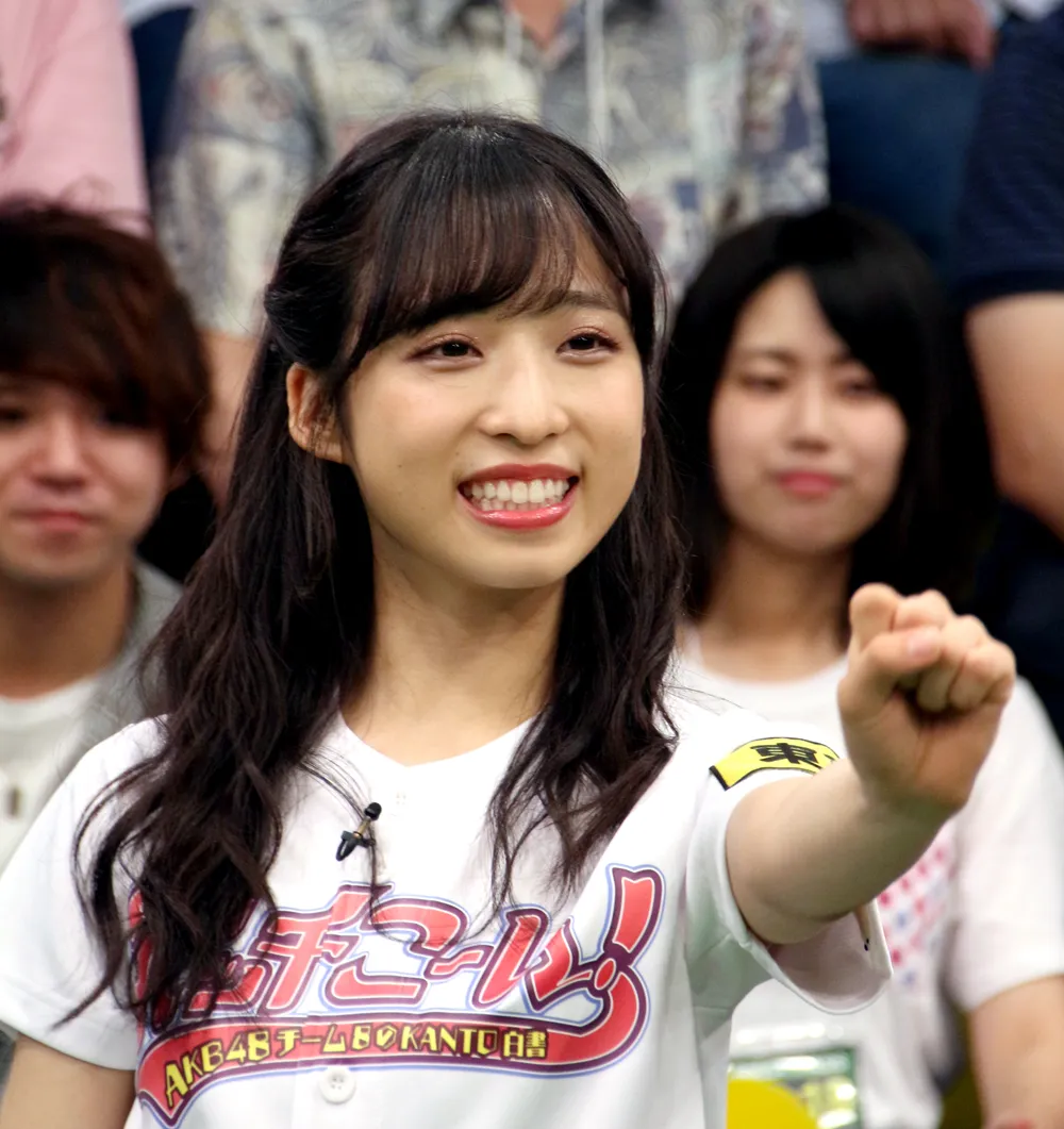 8月4日(日)放送の「AKB48チーム8のKANTO白書　バッチこーい！」では「どうした小栗有以」を送る