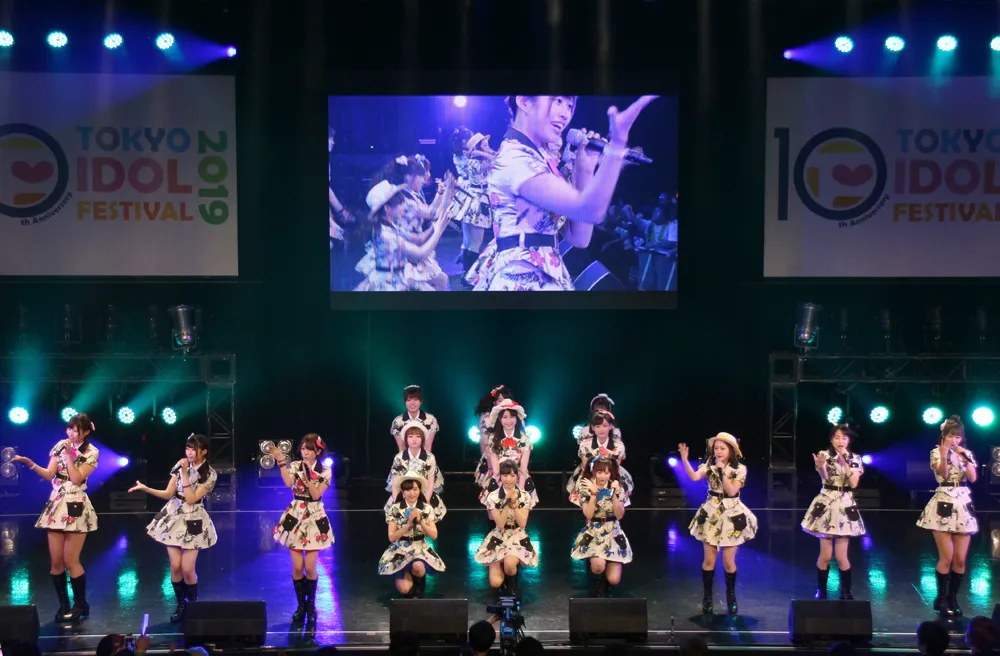 AKB48チーム8が「TOKYO IDOL FESTIVAL 2019」HOT STAGEに登場