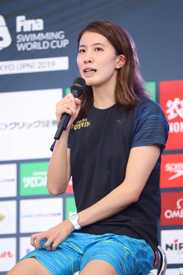 「FINA 競泳ワールドカップ2019 東京」に出場する大橋悠依選手