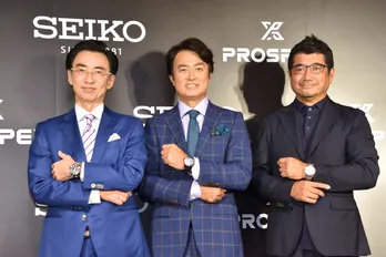 石黒賢、今夏はクラシック音楽に傾倒「好奇心を持つと豊かな人生になる」<セイコー記者発表>