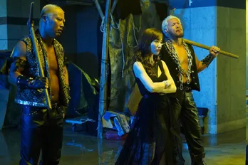 <ルパンの娘>田中みな実の手下役で真壁刀義&本間朋晃出演!得意技“こけし”披露