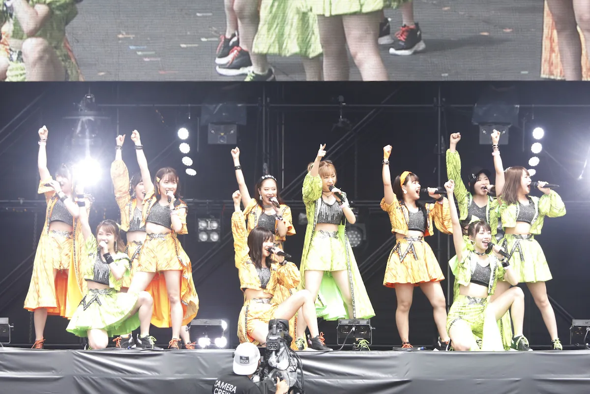 モーニング娘。'19が昨年に続いて2度目となる「ROCK IN JAPAN  FESTIVAL 2019」に出演