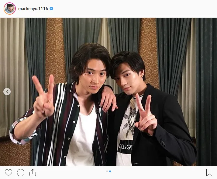 ※画像は新田真剣佑(mackenyu.1116)公式Instagramより