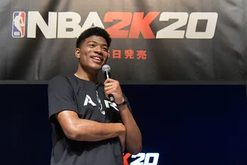 八村塁が「NBA 2K20」アンバサダーに就任!『ドラフトされたとき並みに感激しました!』