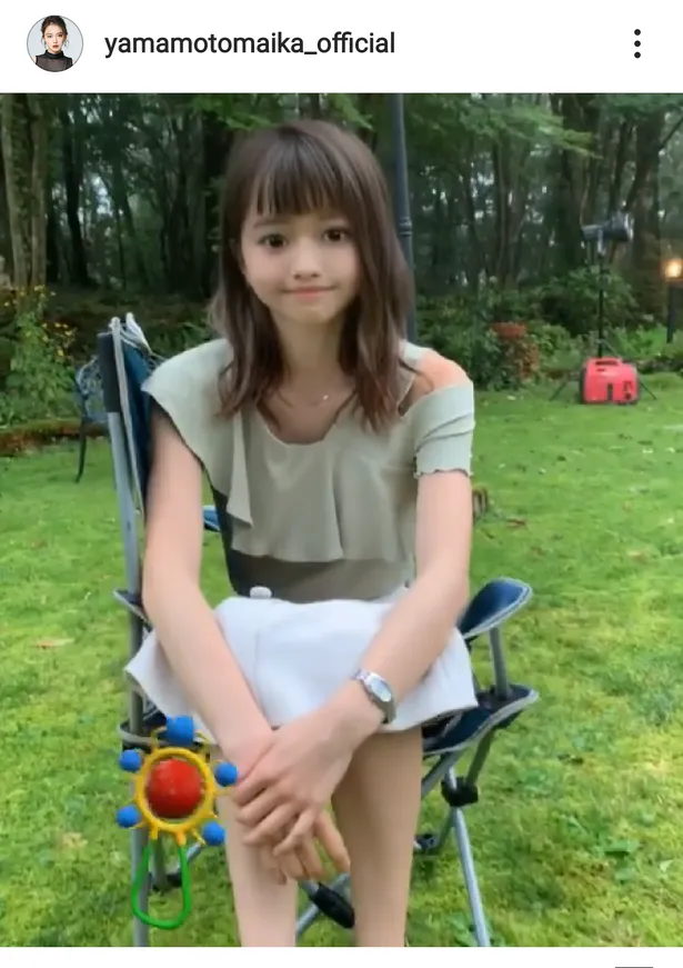 画像 山本舞香 あざとかわいい 子ども加工動画に称賛続々 めためた可愛いやん 天使がいる 3 10 Webザテレビジョン