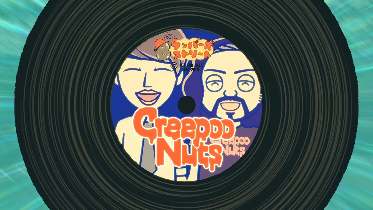 Creepy Nutsの二人が“クリープーナッツ”として「Bラッパーズストリート」に登場！