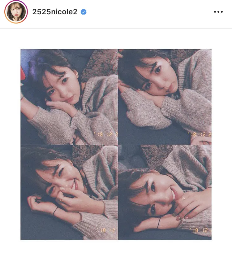 藤田ニコルInstagram(2525nicole2)より