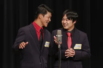 駿河太郎&尾上寛之が本気の漫才を披露! デジきんの過去に迫る“神回”に<べしゃり暮らし>