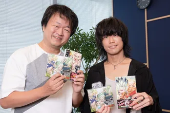 <Dr.STONE>原作・稲垣理一郎×BURNOUT SYNDROMES・熊谷和海対談(前)「自分にとっての100点が他人にとっての100点ではない」