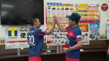 「いろはに千鳥」卓球大会決勝戦　千鳥と犬の心が優勝を賭けて激突