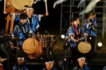  松本潤、復興の和太鼓で生パフォーマンス「復興に向かって進んでいく力強さ感じた」＜24時間テレビ＞