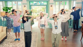 山田涼介が盆踊りの先生に!主題歌に合わせて“うつせみ荘”住人たちが盆踊りを披露<セミオトコ>