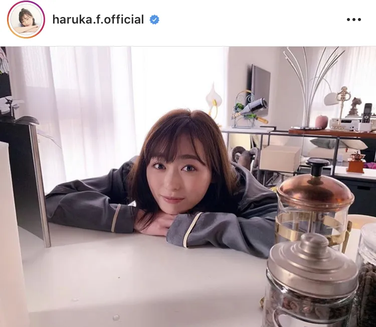 福原遥Instagram(haruka.f.official)より