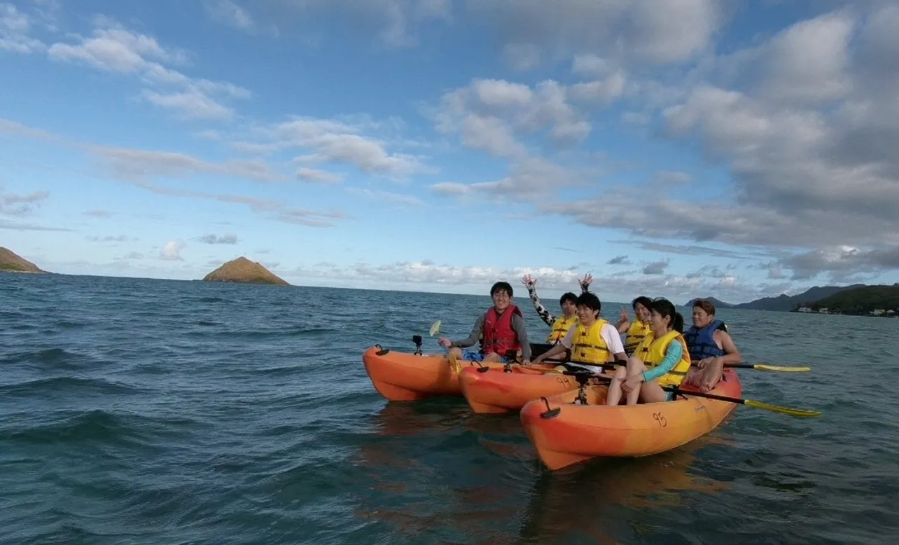 【写真を見る】東大王チームとヒロミは、世界遺産ハワイ島の絶景を満喫！