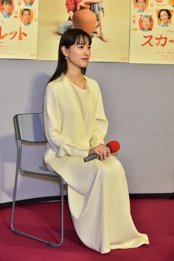 <スカーレット>戸田恵梨香、15歳を演じ「カットがかかった後、息切れしました(笑)」