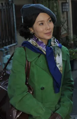 原作にはないオリジナルキャラクターの新聞記者・洋子を演じる中谷美紀