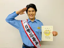 <なつぞら>“番長”が一日警察署長に! 板橋駿谷「柴田家にように、家族のつながりを大切に」