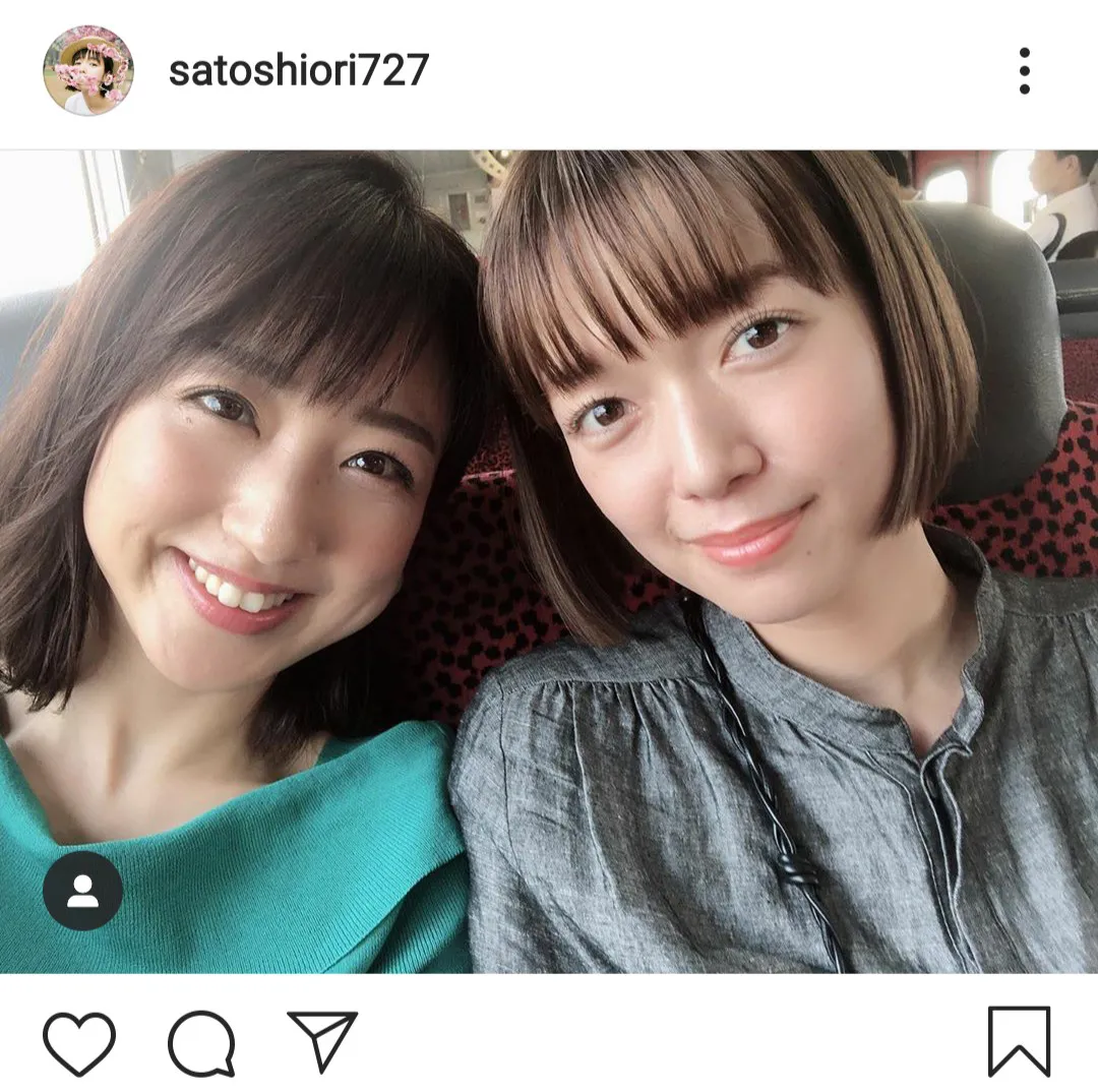 佐藤栞里＆川田裕美2SHOT