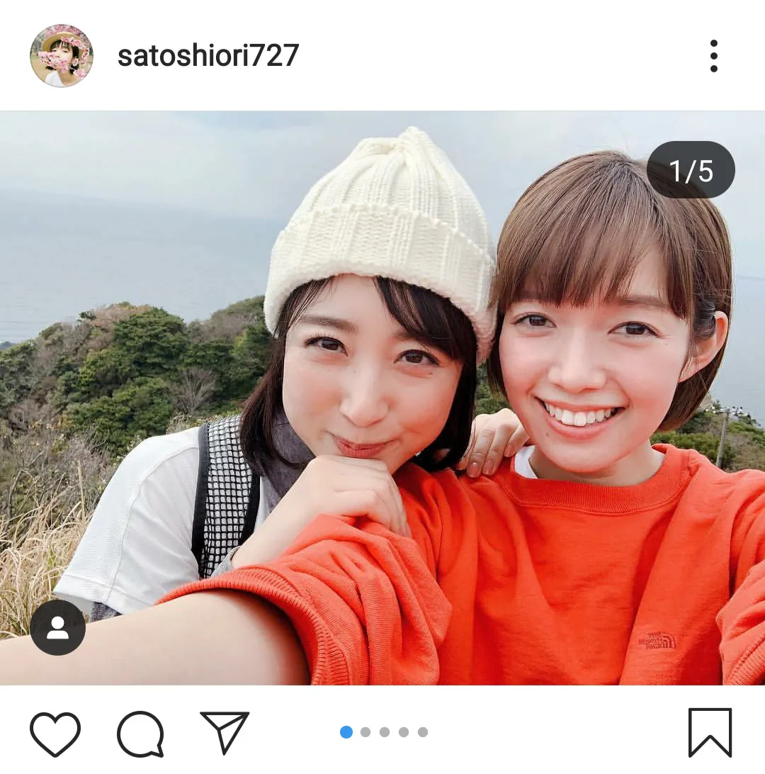 佐藤栞里＆川田裕美2SHOT