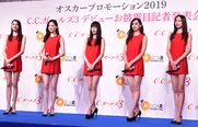  河合ひかる、豊田百佳、花岡なつみ、鈴木佳奈、中川知香(写真左から)
