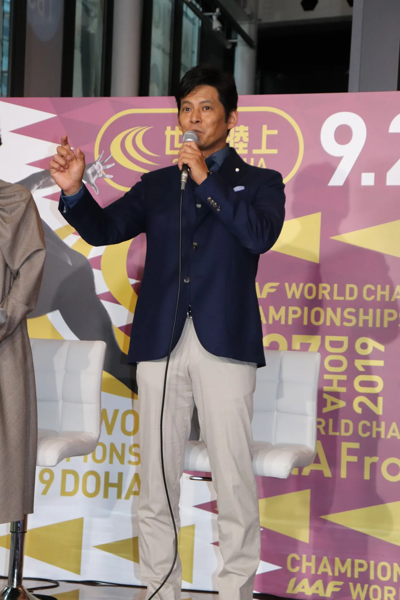 織田裕二が、注目する選手はマイケル・ノーマン選手！