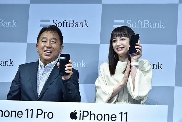 「iPhone 11」発売イベントに登場した広瀬すず