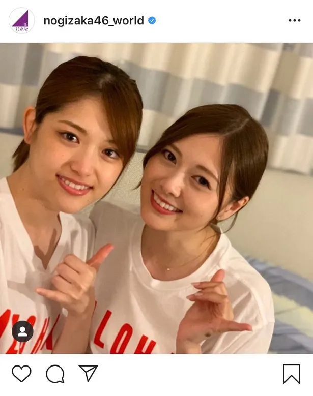 松村沙友里＆白石麻衣の2SHOT