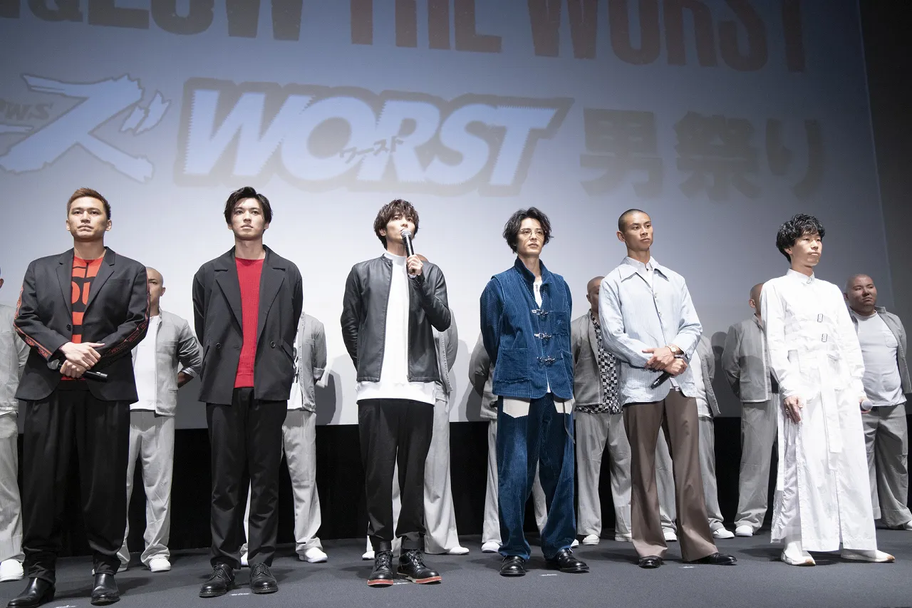 映画「『HiGH＆LOW THE WORST』『クローズ』『WORST』男祭り」より