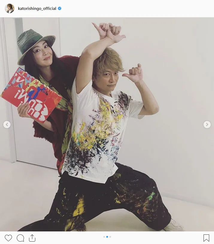 香取慎吾(katorishingo_official)公式Instagramより