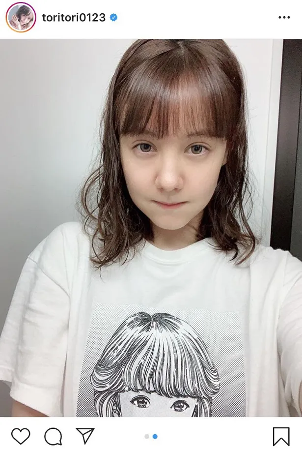 トリンドル玲奈、すっぴんSHOT