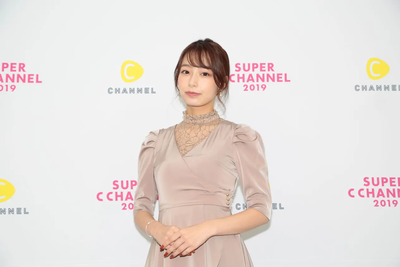「SUPER C CHANNEL 2019」に出席した宇垣美里