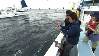 大野智、きゃりーぱみゅぱみゅと”キハダマグロ”を狙う!<嵐にしやがれ>