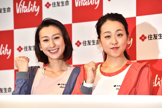 「Vitality Day 2019」に出席した浅田舞、浅田真央
