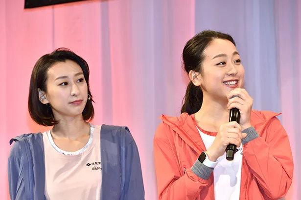 「Vitality Day 2019」に出席した浅田舞、浅田真央