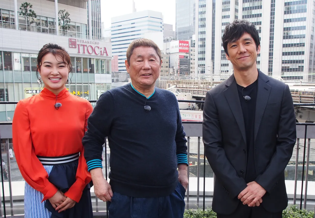 「たけしのニッポンのミカタ！」に西島秀俊、村上佳菜子がゲスト出演！