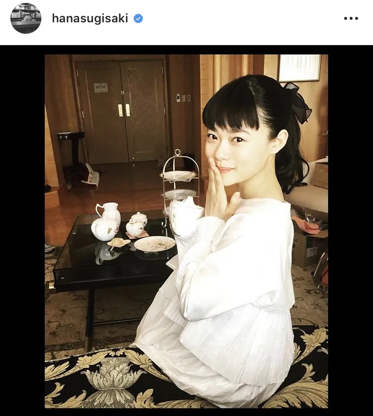 ※杉咲花(hanasugisaki)Instagramのスクリーンショット