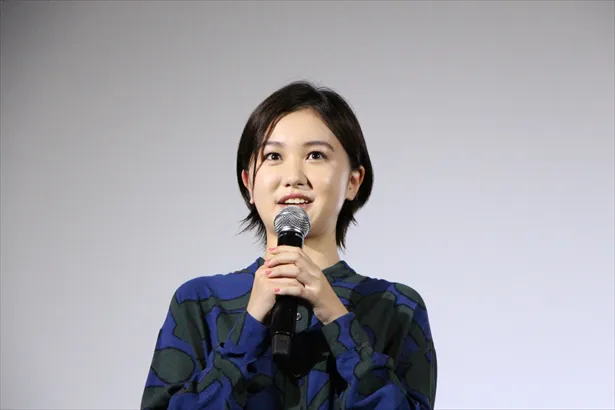 映画「下忍 赤い影」でヒロインを演じた山口まゆ