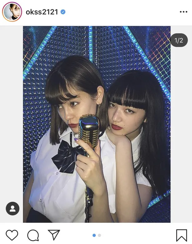 画像 Emma 小松菜奈 超密着 えまなな Shotにファン歓喜 待ってました 最強のコンビ 8 12 Webザテレビジョン