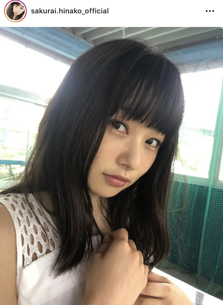 ※桜井日奈子オフィシャルInstagram(sakurai.hinako_official)のスクリーンショット