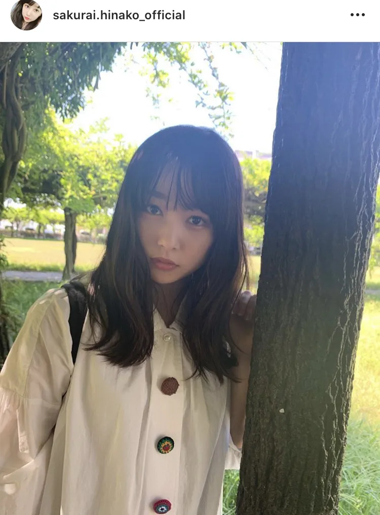 ※桜井日奈子オフィシャルInstagram(sakurai.hinako_official)のスクリーンショット