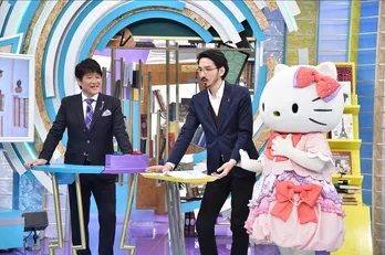 サンリオ大好き芸人、林修にハローキティにまつわるクイズを出題!
