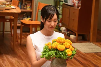 菜々緒、ナチュラルメイク&美脚に大反響「ただただ可愛い…!」<4分間のマリーゴールド>