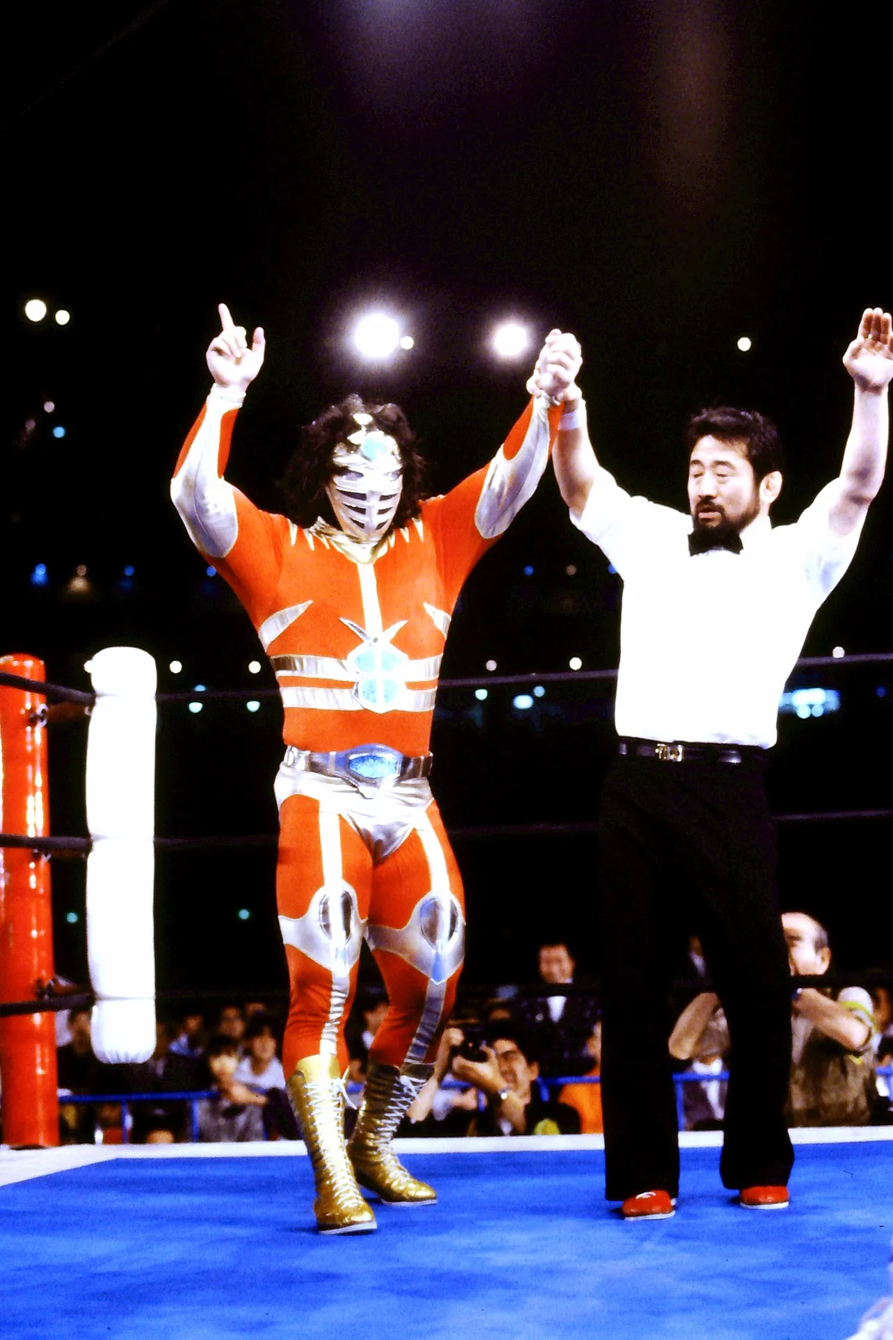 1989年4月24日、新日本プロレス初の東京ドーム大会で「獣神ライガー」としてデビューした獣神サンダー・ライガー