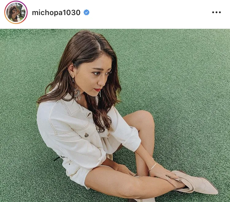 ※画像は池田美優(michopa1030)公式Instagramのスクリーンショット