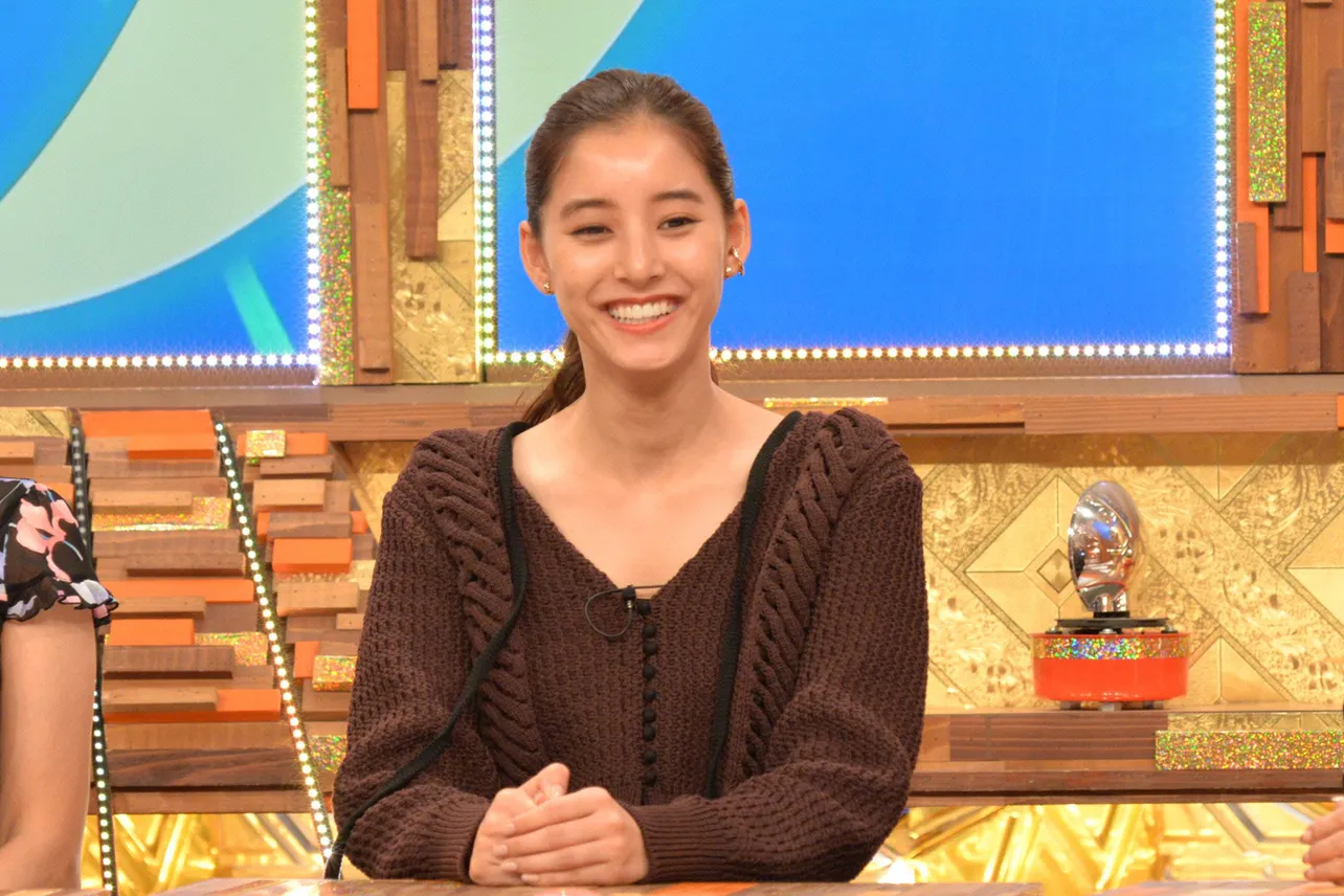 スタジオゲストには、新木優子が初登場