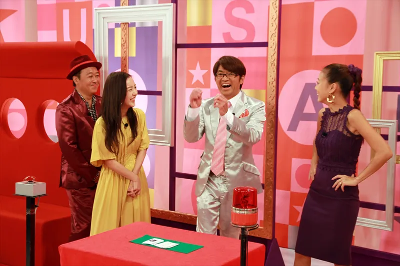 dTVの「トゥルさま☆」の最新回は、ゲストに板野友美となすなかにし考案のカードゲームに挑戦