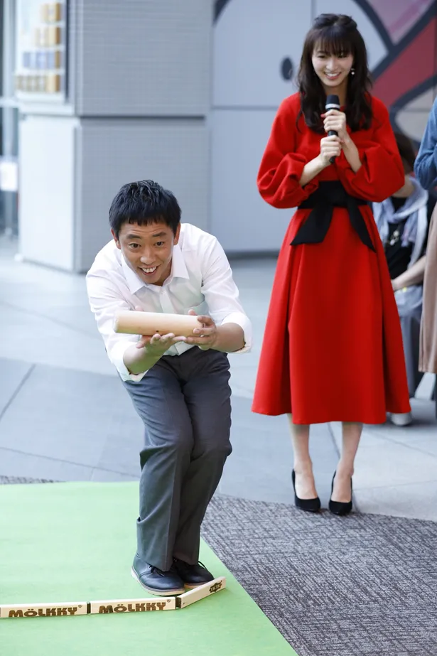 森田哲矢が、日本代表のテクニックを見せる