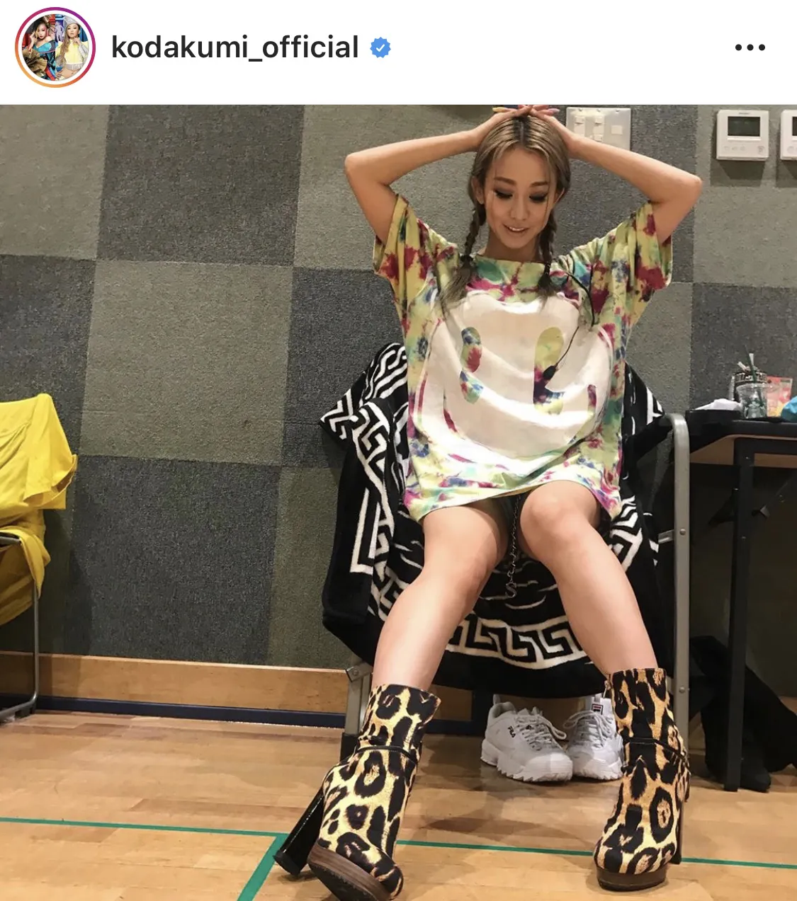 ※倖田來未公式Instagram(@kodakumi_official)より