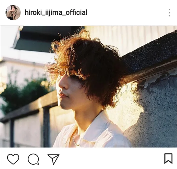 ※画像は飯島寛騎公式Instagram（hiroki_iijima_official）のスクリーンショットです